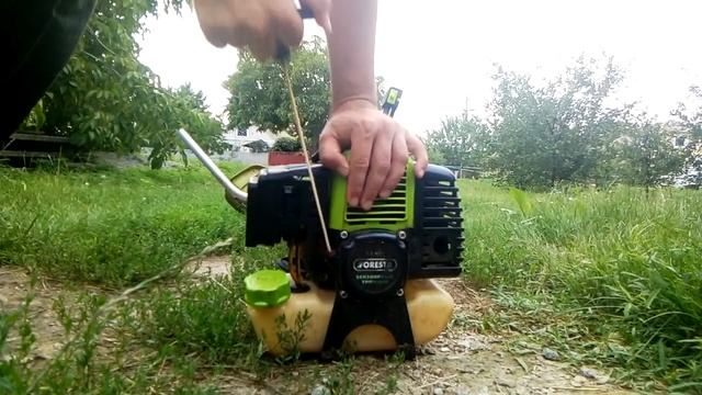 Как завести бензокосу смотреть онлайн