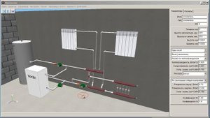 Один насос на радиаторы и теплый пол