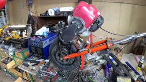 Новая вилка для мотопривода инвалидной коляски