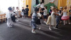 Танец маленьких котят в детском саду