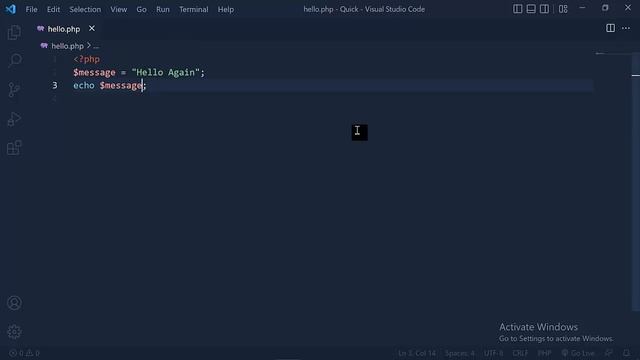 Variables in php what they're, how to create them, and how to name them | Web Dev | The Quick Code смотреть онлайн