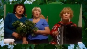 Красивая песня под баян Куст калины растёт