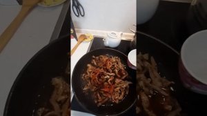 спагетти с мясом ??