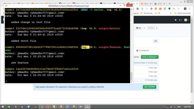 git | DevOps | git tutorial for beginners | git tags real-time use-cases |  git tutorial #4