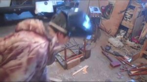 Как делал санки - из кроватных спинок.wmv