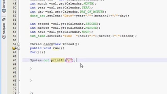 Java prog#112. Dynamic Clock :Show Date and time Dynamically смотреть онлайн