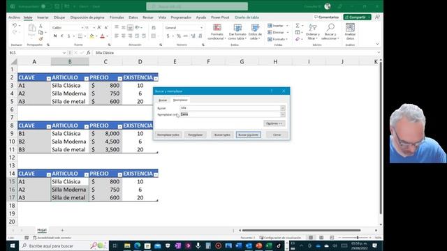 Buscar y reemplazar un texto en Excel смотреть онлайн