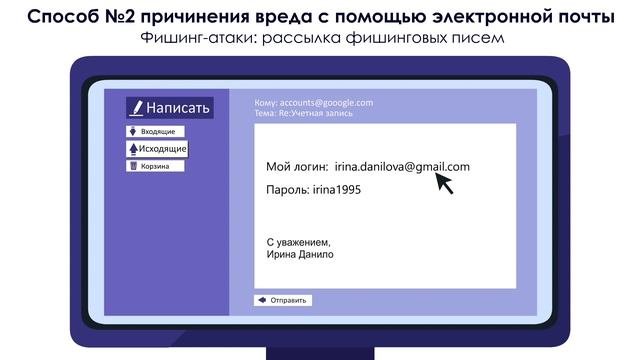 Опасность, связанная с взломом вашей электронной почты