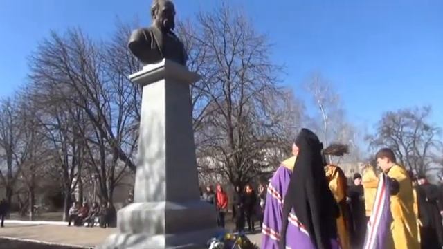 Открытие памятника Т Г Шевченко
