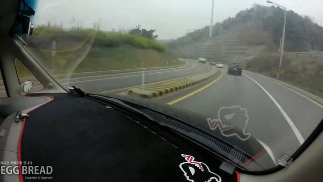 Gopro3+ KIA Ray Timelapse / 고프로3+ 레이 주행영상 타임랩스 смотреть онлайн