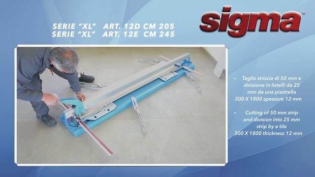 Tile cutter "XL" series 205/245 cm. смотреть онлайн