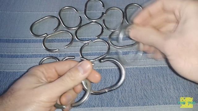 ЧТО МОЖНО СДЕЛАТЬ ИЗ КОЛЕЦ ДЛЯ ДУШЕВОЙ ЗАНАВЕСКИ смотреть онлайн