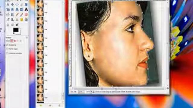 Gimp 2.6 Fake tan in picture/ change skin tone tutorial смотреть онлайн