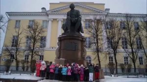 Учебный корпус "Моховой". Экскурсия по улице Моховая.