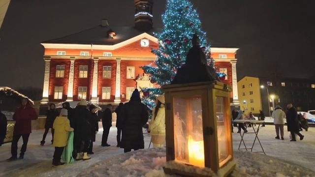 Стокгольмская площадь в Нарве.