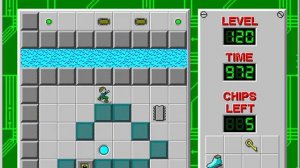 Chip's Challenge 1 level 120 (Alphabet Soup) - 947 (bold)