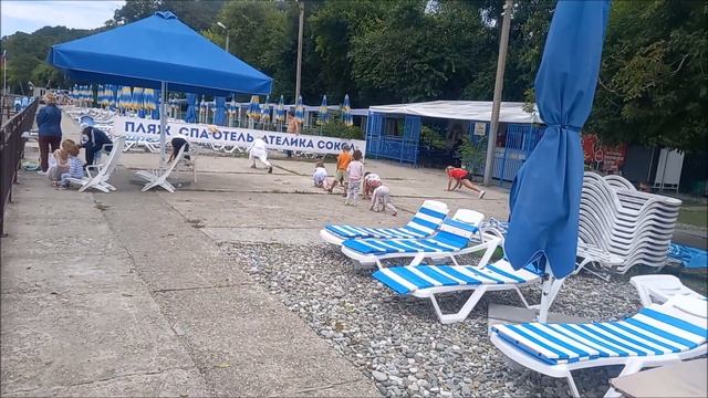 Анимация на пляже Ателика Сокол Сочи смотреть онлайн