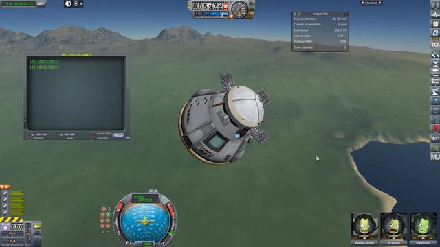 Kerbal Space Program | 완벽 kOS auto powered landing смотреть онлайн