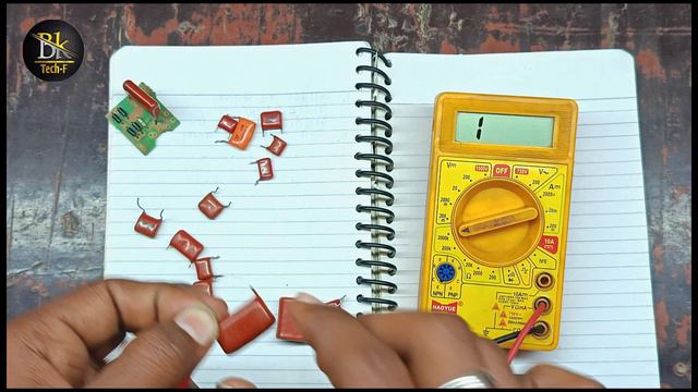 non polar capacitor testing | non polar capacitor check kare #viral @bktechnofriends смотреть онлайн
