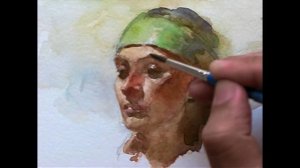 Zimou Tan | Art | Watercolor portrait painting demo.