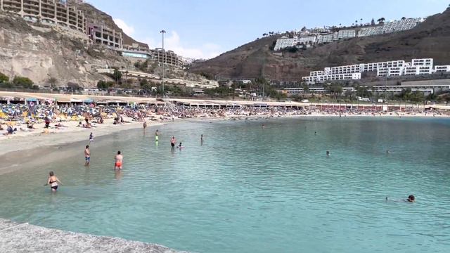 #grancanaria#канары КАНАРЫ. КАНАРЫ. Пляж в форме Сердца....