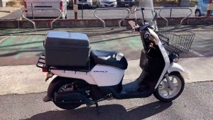 Скутер грузовой Honda Benly 50 Pro рама AA05 miniscooter корзина задний рундук Box Shield минискутер