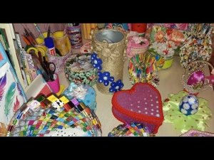 Красота из мусорного ведра//мусор в дело !