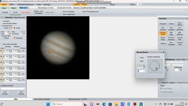 Stack And Sharpen Your Planet Photos With PIPP, Autostakkert And Registax Free Softwares!