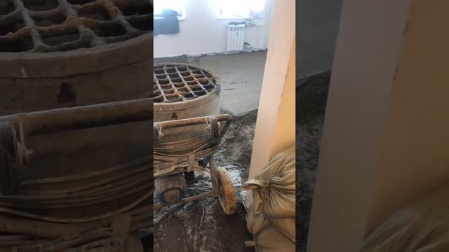 Полусухая стяжка пола ЖК южная Битца