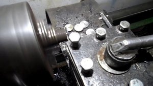 Отрезной резец из мехпилы.