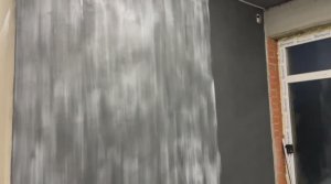 Обалденный ? Эффект ВОДОПАДА _ Декоративная штукатурка своими руками.