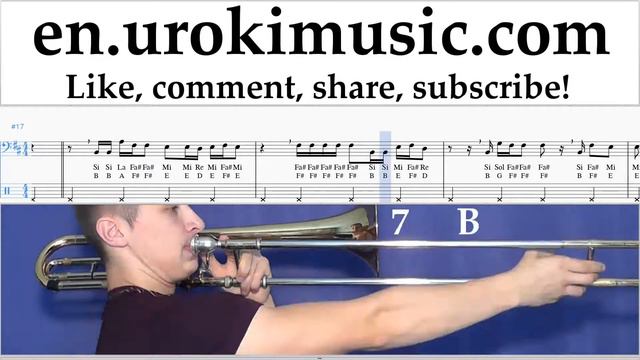 Trombone lessons The Chainsmokers - Sick Boy Sheet Music Tutorial um-ih352 смотреть онлайн