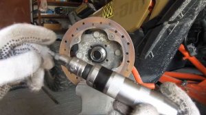 Замена задних тормозных дисков BRP Can Am Maverick X3 XRS Turbo