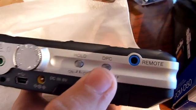 Sony PCM-D50 распаковка (unboxing)