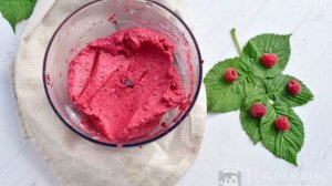 Сорбет из малины