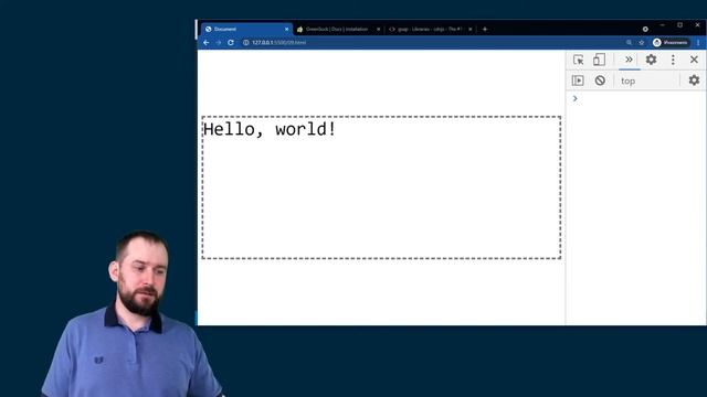GSAP 3.6 - TextPlugin плагин - Эпизод 9 смотреть онлайн