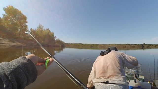 Рыбалка на Ахтубе 2018, База Селитрон, Ловля на джиг судак бершь и тд.. смотреть онлайн