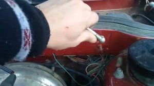 Установка амортизаторов капота ваз2115