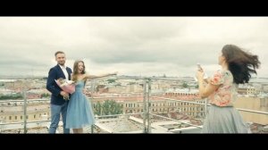 Ретро свадьба на крыше отеля Амбассадор