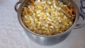 Варенье из кабачков с лимонами и апельсинами.