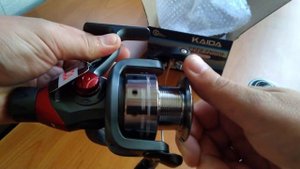 бюджетная катушка Kaida CTR-405A-5BB с металлической шпулей