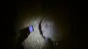 Провалился  в люк ночью?