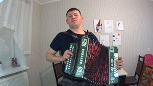 Игра на гармошке!!! Мелодия № 20!!! Леха -Движуха!!!Удмуртская мелодия!!!