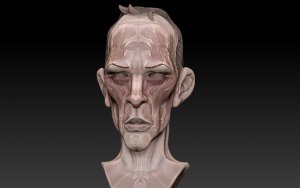 SculptGL Доктор Синжед из Аркейн