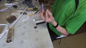 Интерьерная реклама. Изготовление объемных букв с контражурной подсветкой гибким LED неоном