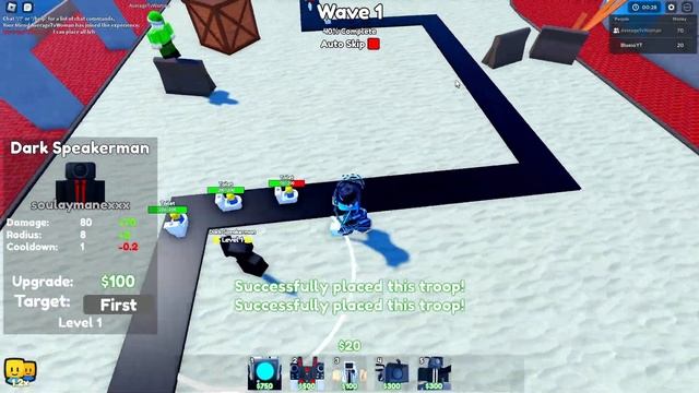 New LEGENDARY *DARK SPEAKERMAN* Showcase In Toilet Tower Defense! (EP 57 PART 2) - Roblox! смотреть онлайн