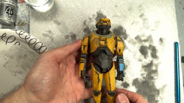 EASY and cheap weathering tutorial to improve your action figures! смотреть онлайн