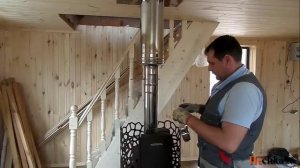 Установка отопительной печи Сафари Лайт Термофор