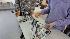 Программируемая катапульта из Lego EV3 / Изучаем датчики