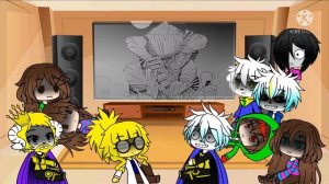 Undertale + Storyshift react to Bad Time Trio Meet Part 2